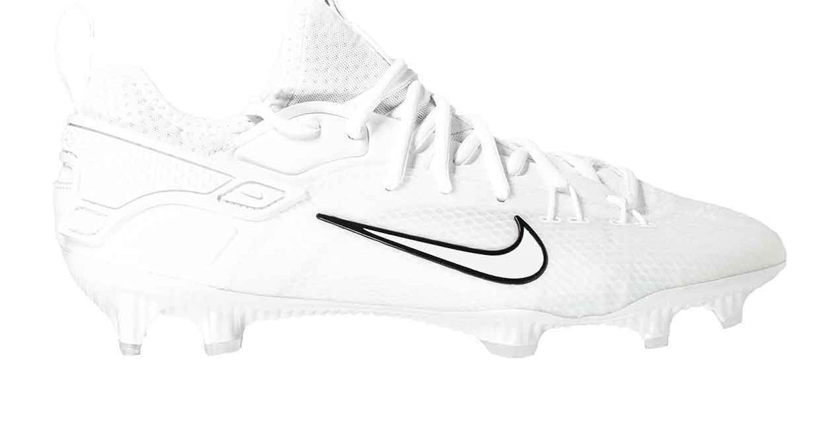 VTG Nike Land Shark Shoes Cleats Mens 9 Baseball White‎ 860305 PA Nylon Cream Vintage Nike Cleats Indiana Men main image 2