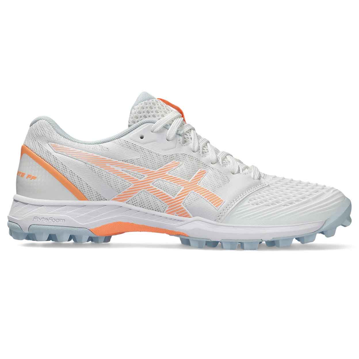 ASICS GEL-TACTIC スパイクシューズ ホワイト/オレンジ ASICS Field Ultimate FF 2 Turf Shoes – Grip & Agility