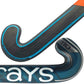 Detail of the toe and heel of the Grays DB10 field hockey stick showing Durazone heel protection and Pro Feel Area text