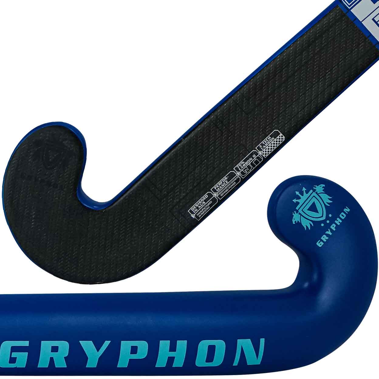 Close up of the toes of the Gryphon Elan Composite Stick