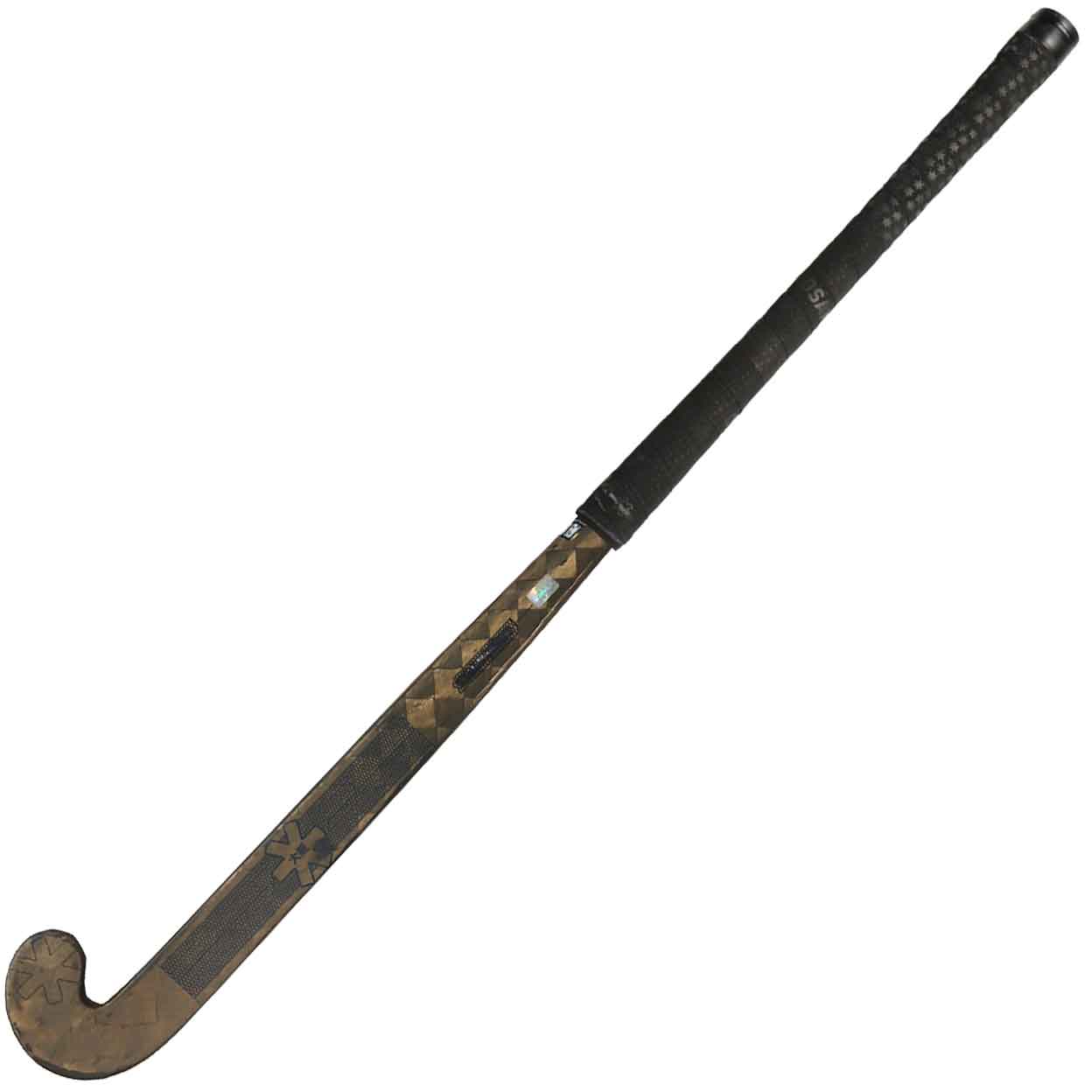 front of the Osaka Pro Tour Limited Low Bow Composite Field Hockey Stick