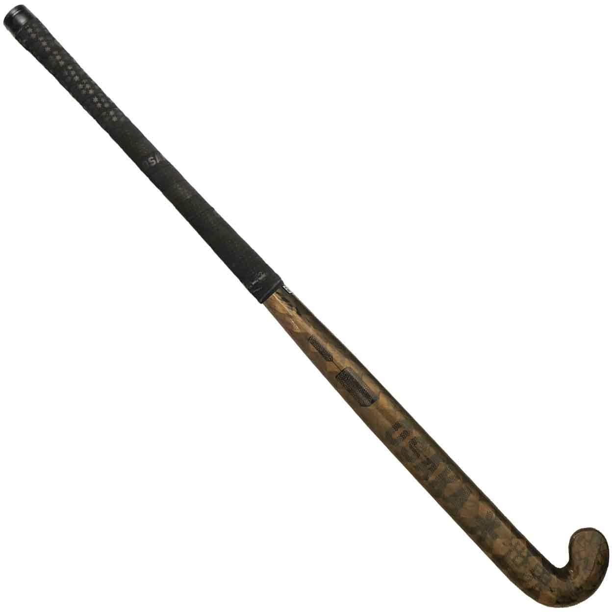 back of the Osaka Pro Tour Limited Low Bow Composite Field Hockey Stick