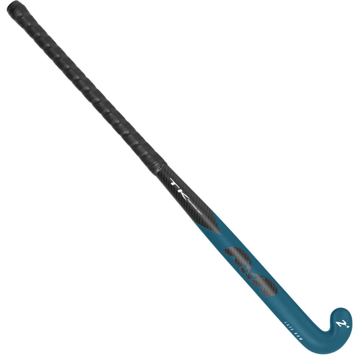 back of the TK 2.4 Late Bow Composite Field Hockey Stick