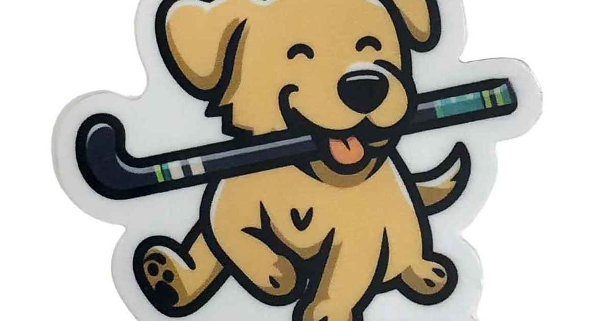 Field Hockey Puppy Sticker – Longstreth Sporting Goods