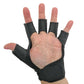 open palm of the black Ritual Vapor Field Hockey Glove