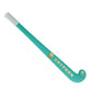 back of the teal field hockey stick pen with the cap on.