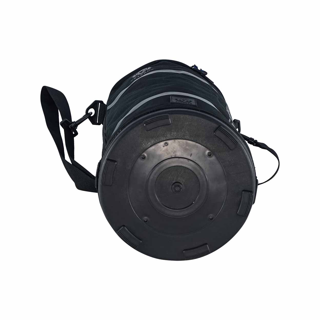 Bottom of the black Gryphon Billie Ball Bag