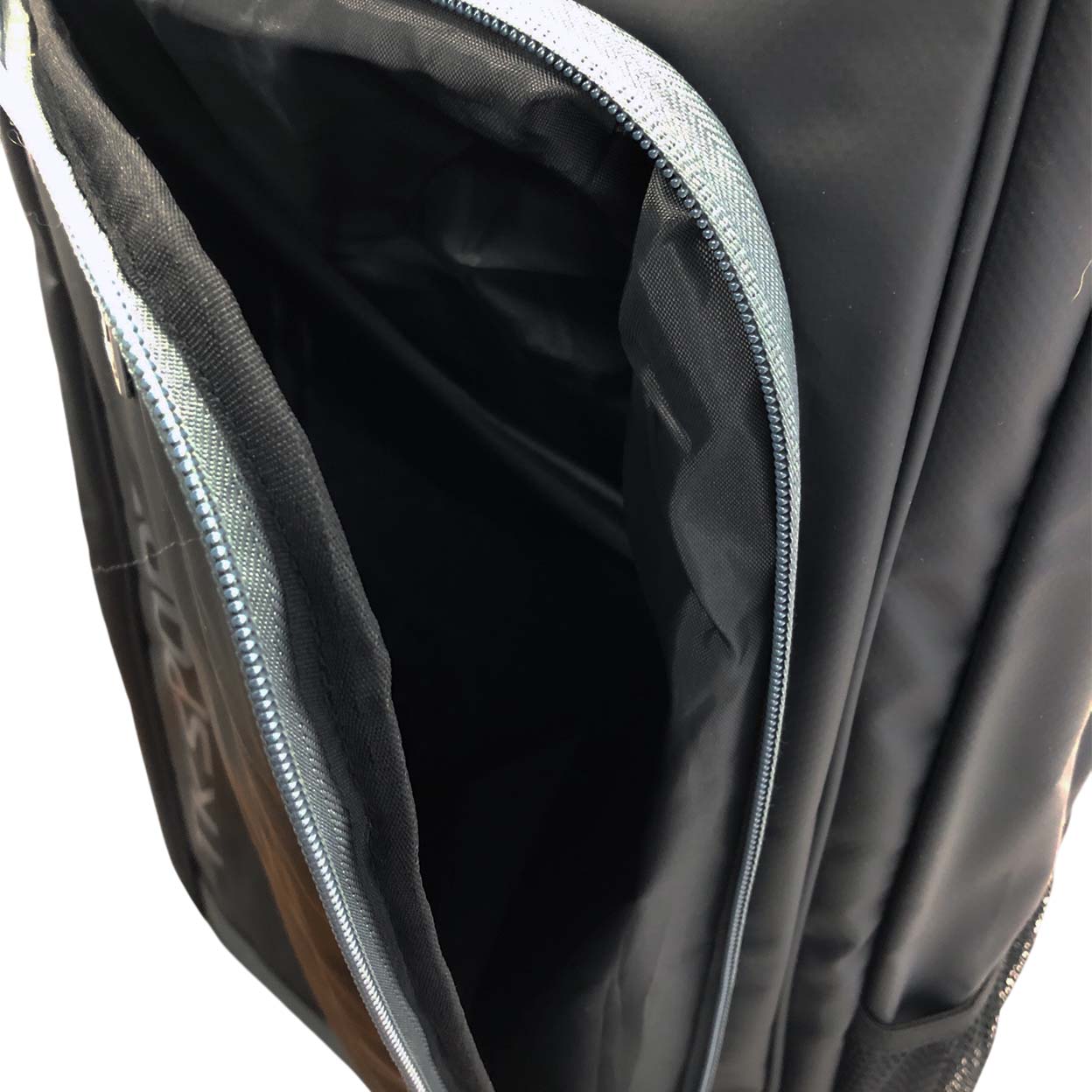 front pocket open on the TK6 Ultra Backpack