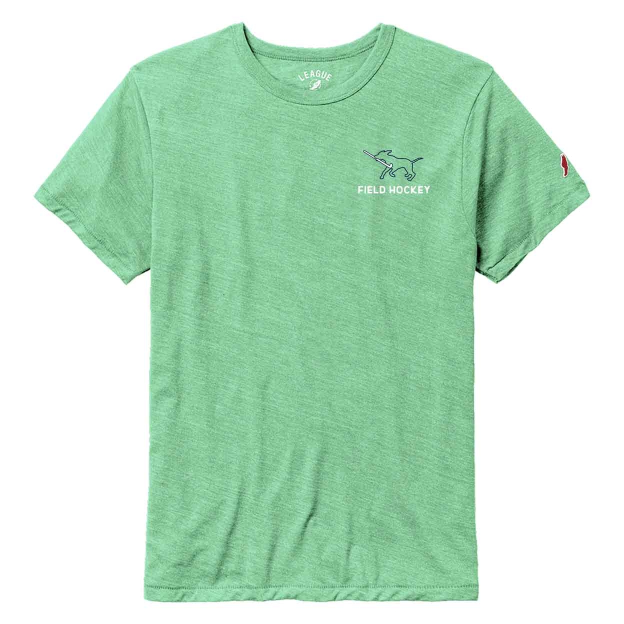 Front of the Field Hockey Dog Tee