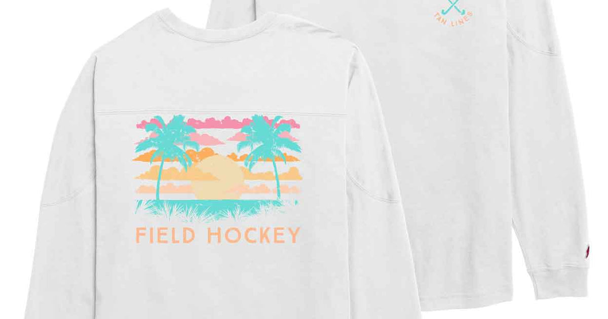 Field Hockey Good Vibes Long Sleeve Tee Longstreth Sporting Goods