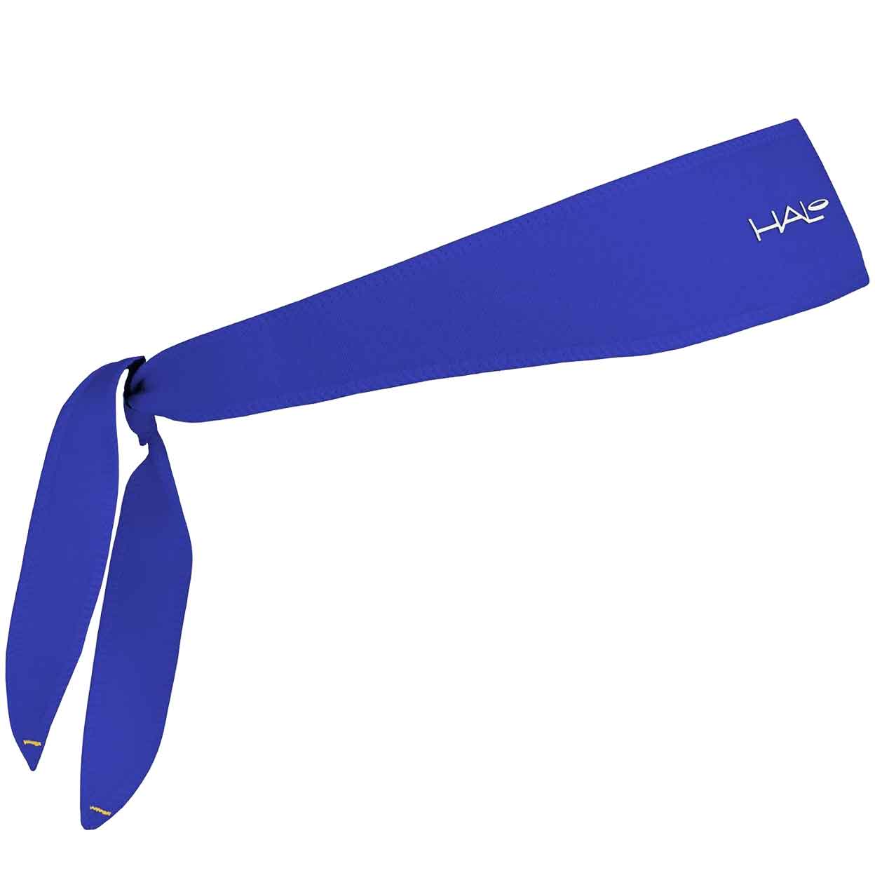 Royal Blue Switchback Halo I Tie Headband