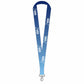 Blue lanyard with 'USA' branding on a white background