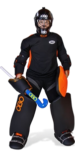 Goalkeeper in full OBO Cloud gear.