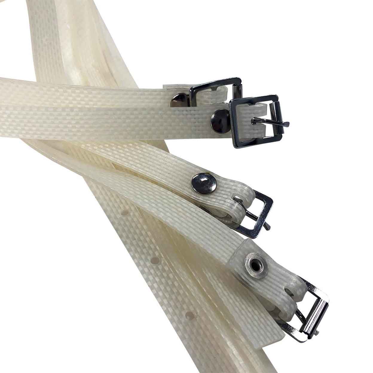 close up of four TK Replacement Kicker Straps