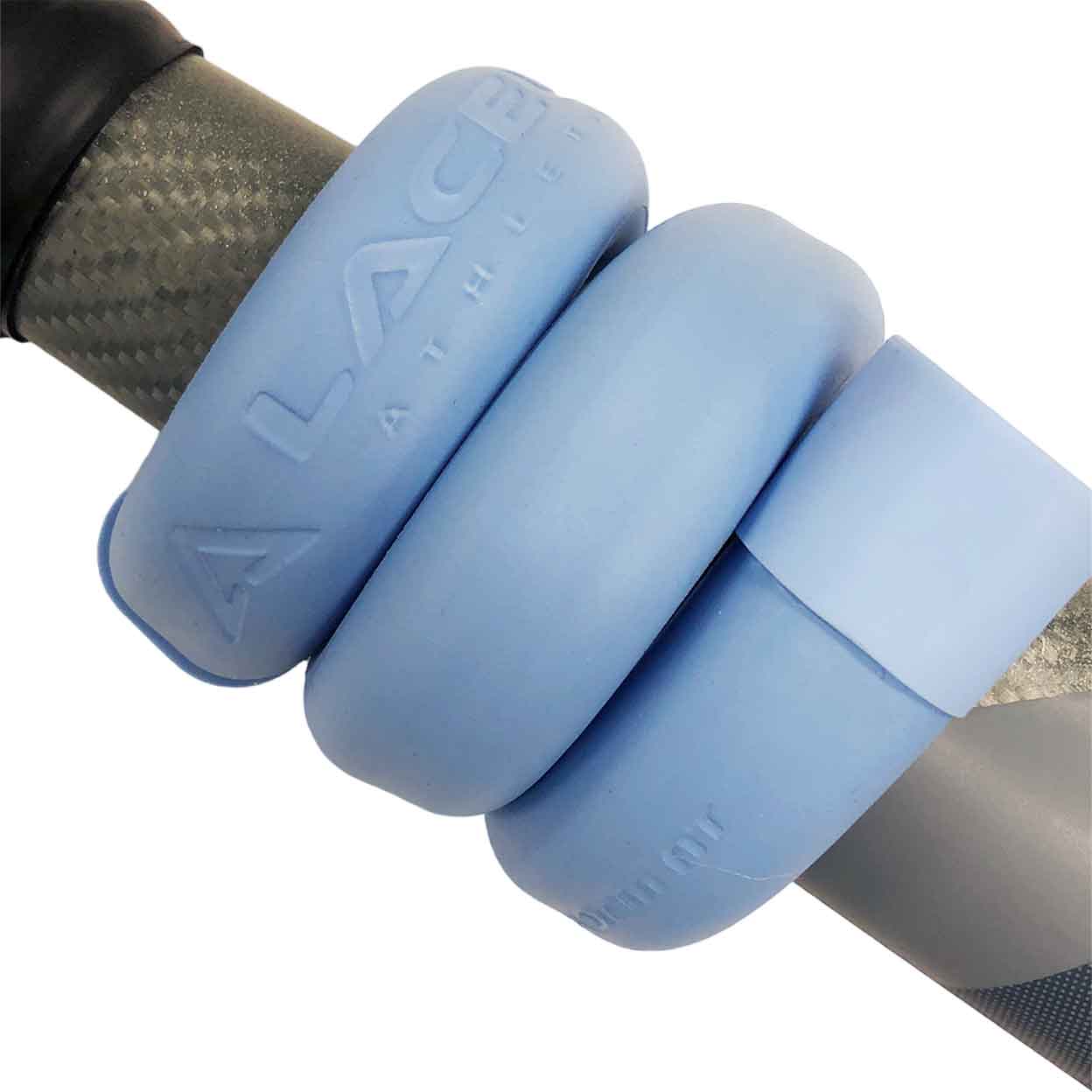 LaceUp 12 oz. Field Hockey Training Weight on a stick