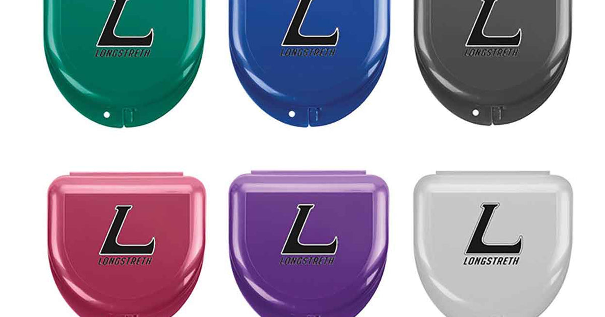 Longstreth Pearlized Mouthguard Case Assorted Colors