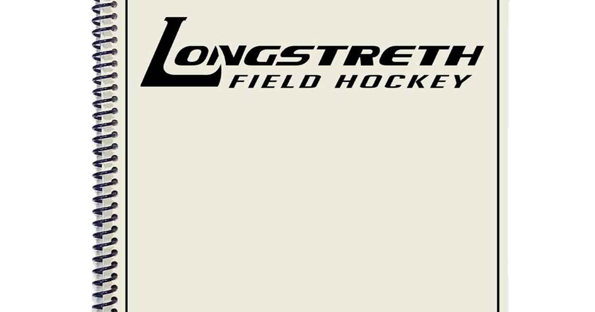 Longstreth Field Hockey Scorebook Longstreth Sporting Goods