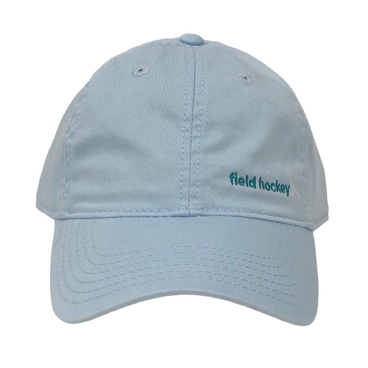 front of the Field Hockey Relaxed Twill Hat