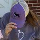 Field Hockey Dog Trucker Hat