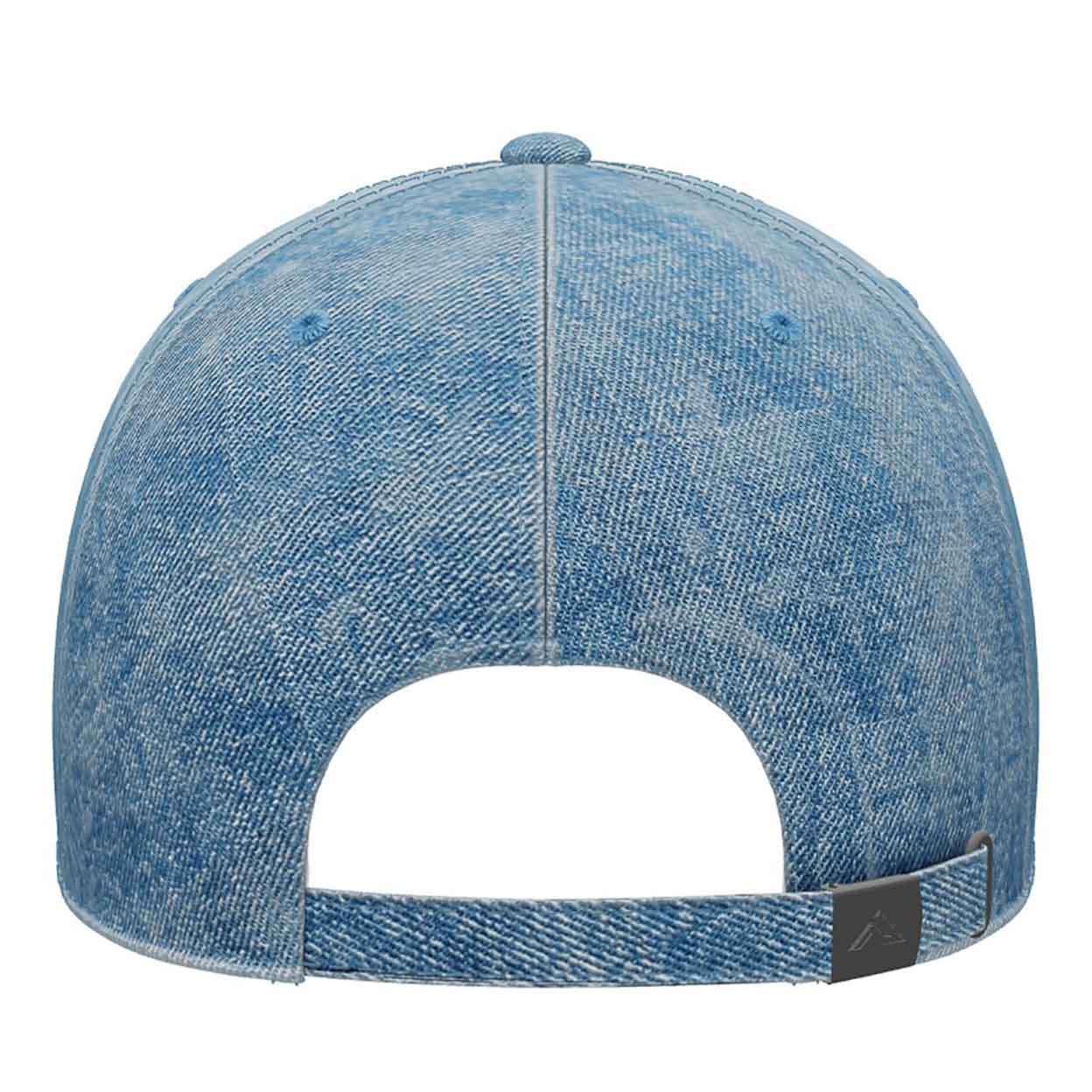 back of the USA Field Hockey Hybrid Blue Denim Hat