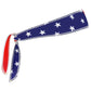 star side of the USA Flag Switchback Printed Halo I Tie Headband
