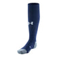 navy blue Under Armour Team Over The Calf Socks