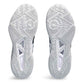 soles of the Asics Women's Gel-Tactic 12 Indoor Shoes