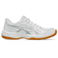 Outstep of the white Asics Upcourt 6 Indoor Shoes