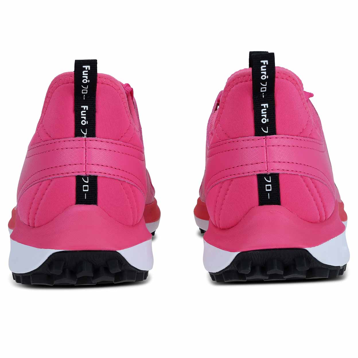 Heels of the pink Osaka Furo Turf Shoes