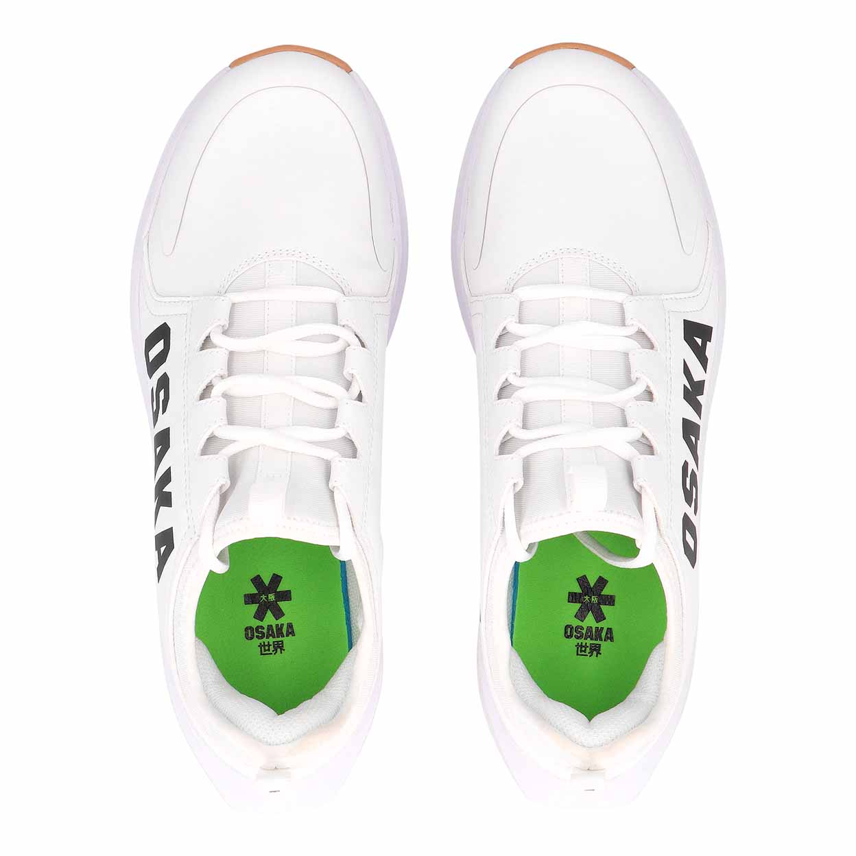 tops of the white Osaka Furo Turf Shoes