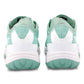 Backs of the teal Osaka IDO Turf Shoes