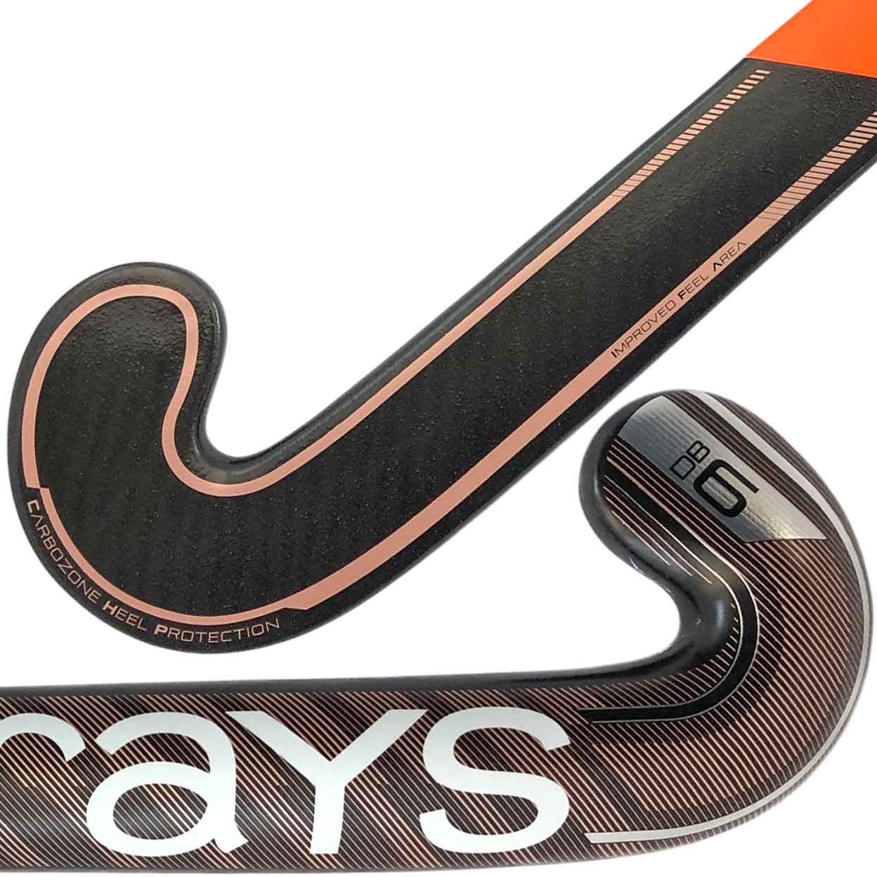 Closeup of the Grays DB6 Composite Stick