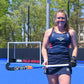 Ally Hammel holding a Grays GR10000 Jumbow Composite Field Hockey Stick