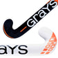 Close up of the Grays GR6000 Dynabow Composite Field Hockey Stick