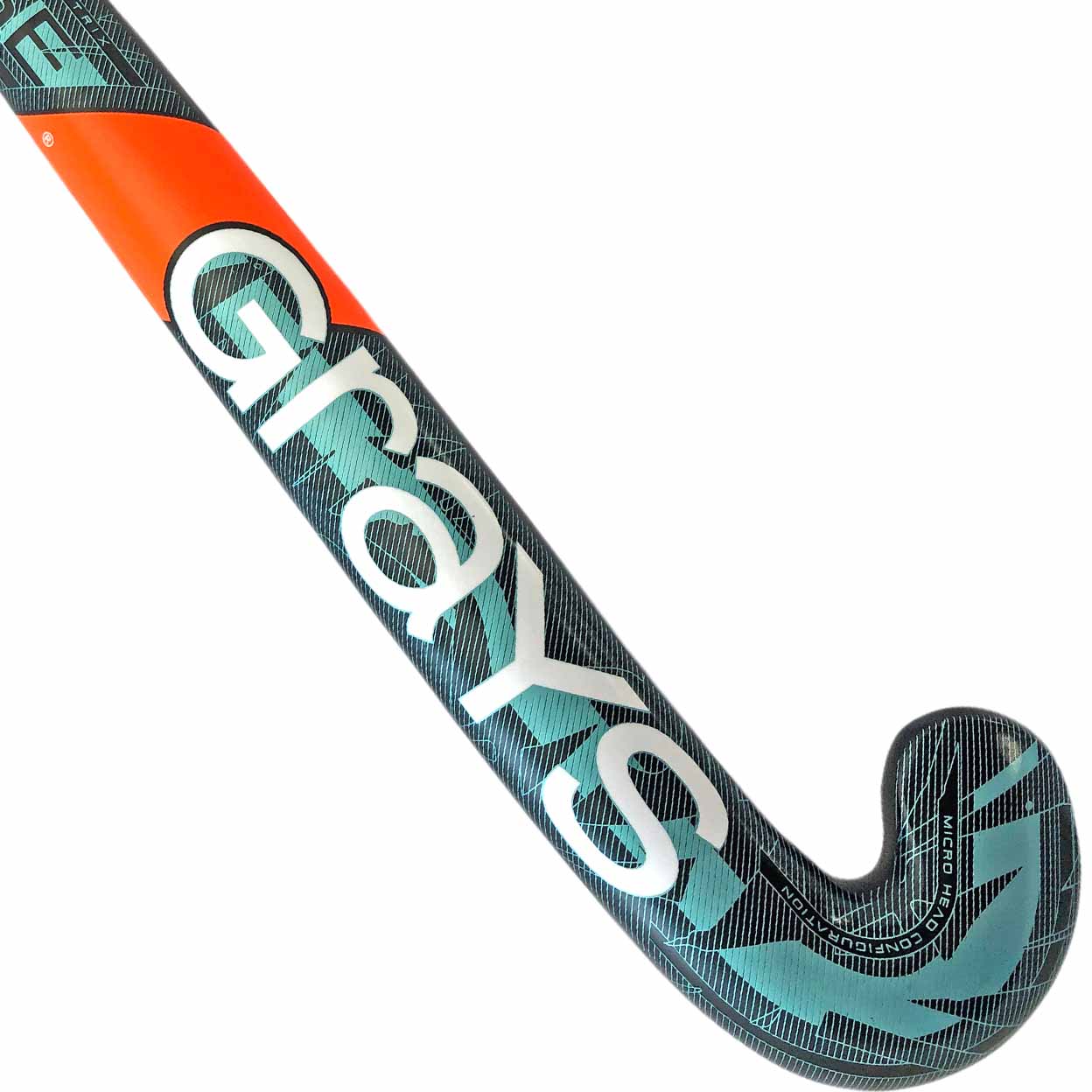 Hockey stick with Grays branding on a white background