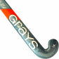Hockey stick with 'Grays' branding on a white background