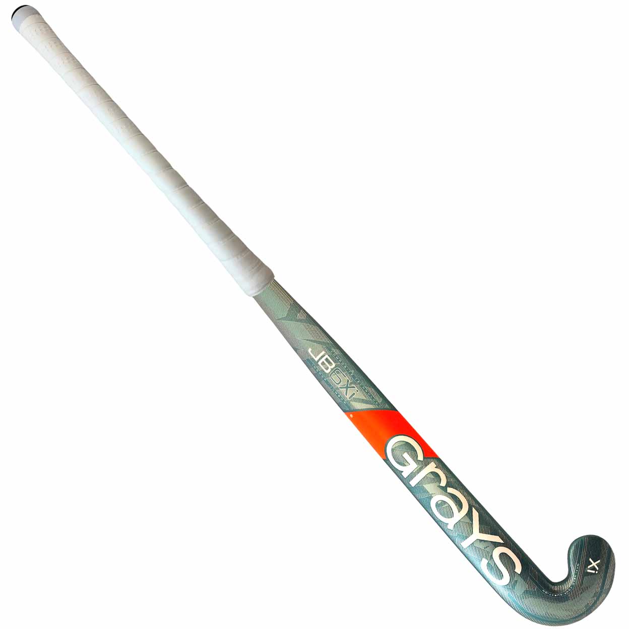 Gray's hockey stick on a white background