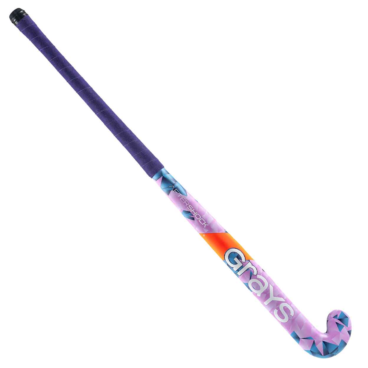 full back of the purple Grays Aftershock Field Hockey Stick
