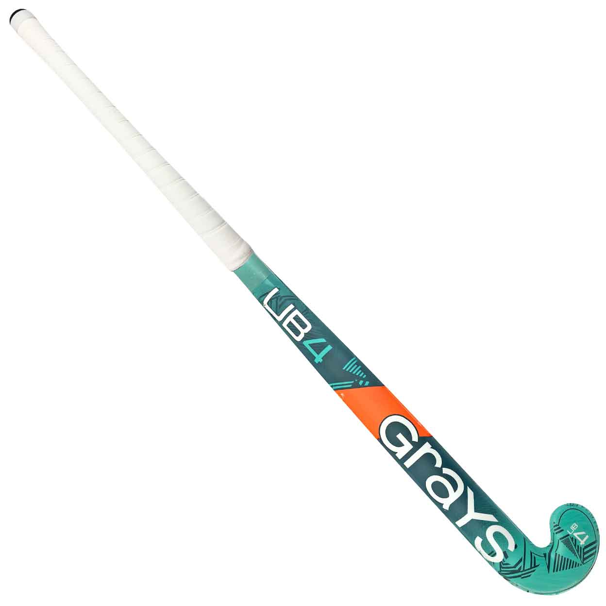 full back of the green and white Grays UB4 Composite Stick