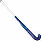 Blue and white hockey stick with 'Gryphon' branding on a white background