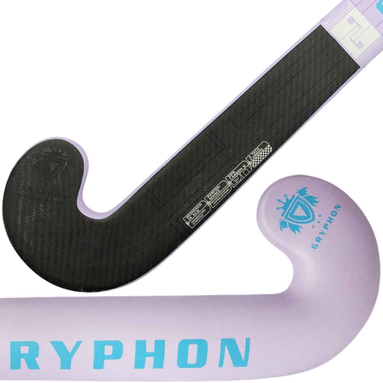 closeup of the toes of the Gryphon Solo Pro25 Composite Stick