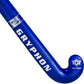 close up of the back of the Gryphon Taboo Blue Steel Deuce2 Field Hockey Stick