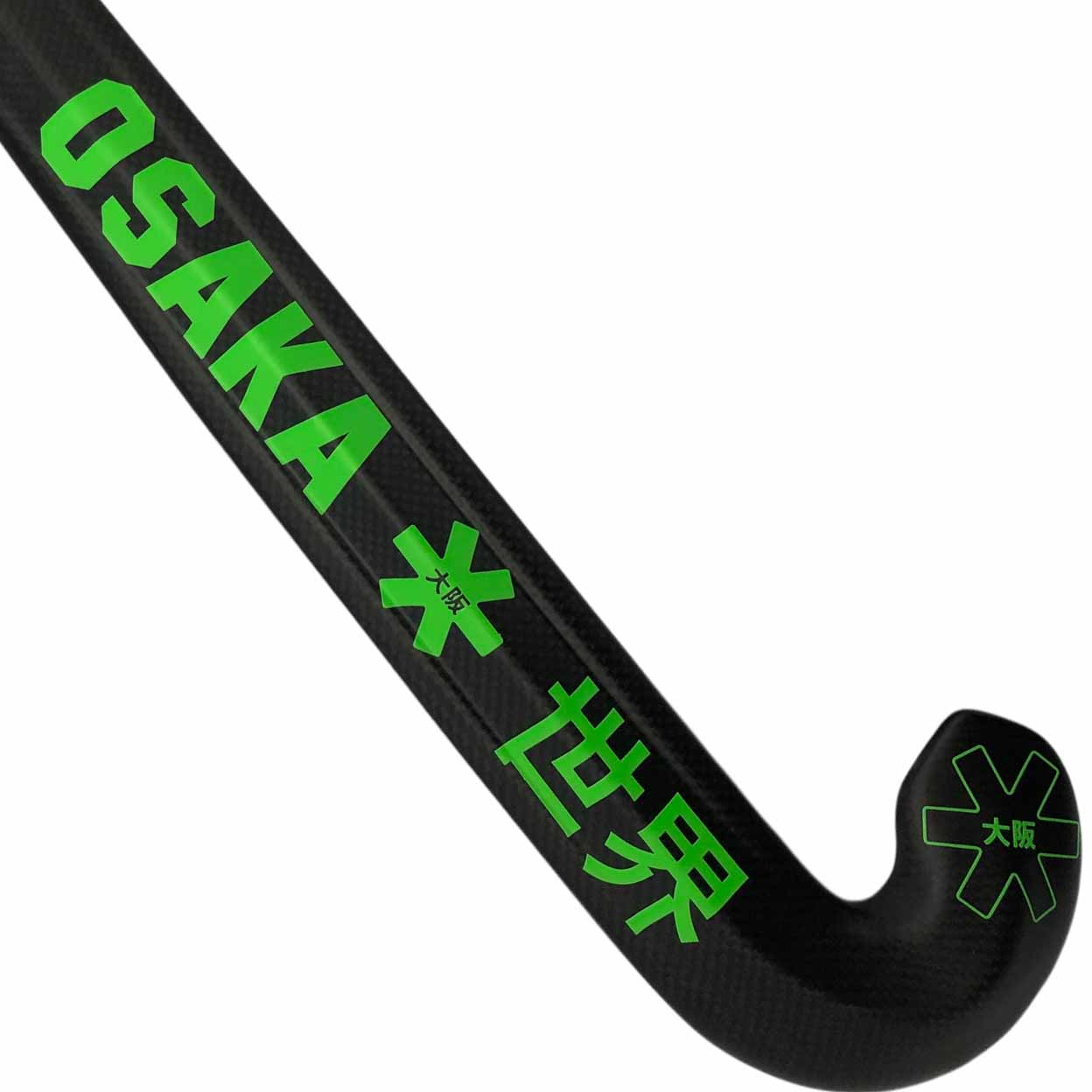 closeup of the back of the Osaka Future Lab 70 Pro Bow Composite Stick