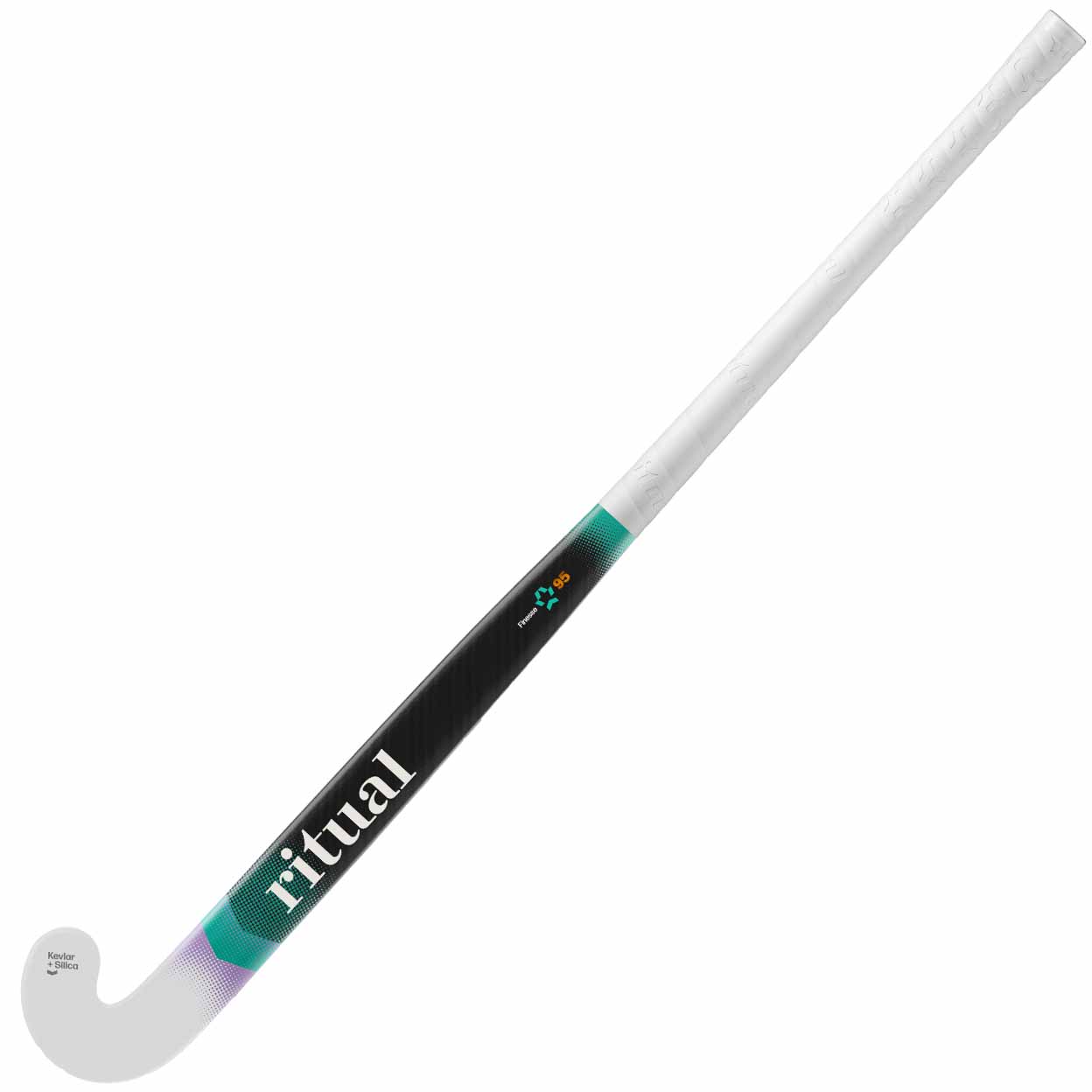 Hockey stick with 'Ritual' branding on a white background