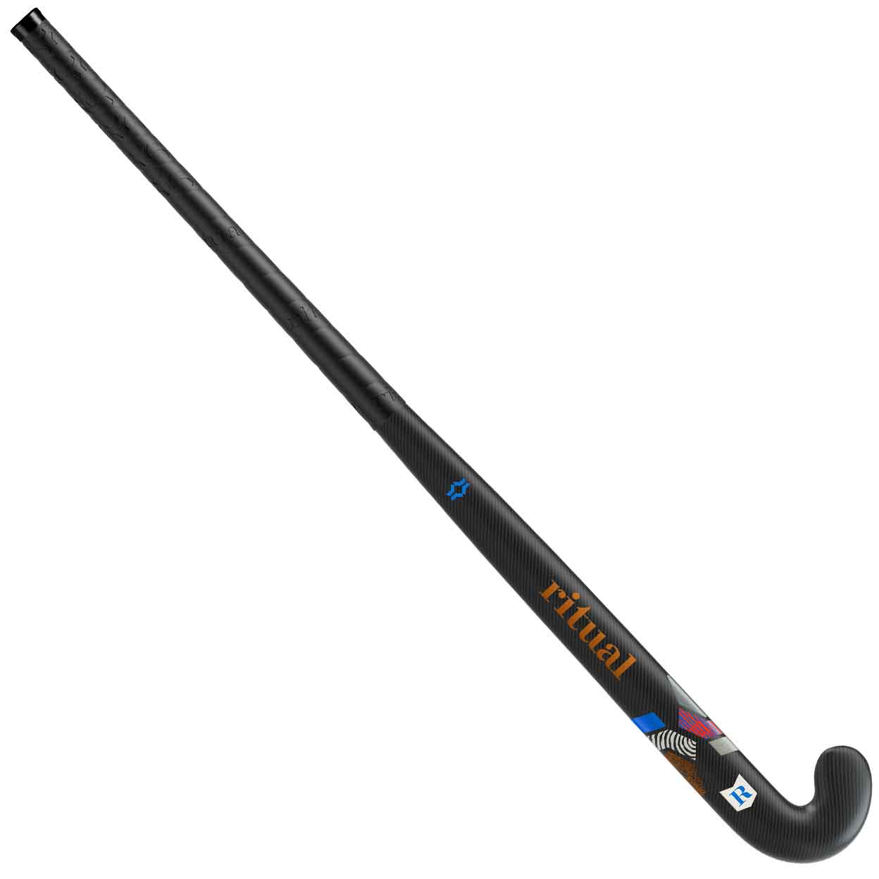 full back of the Ritual Precision 10 Indoor Field Hockey Stick