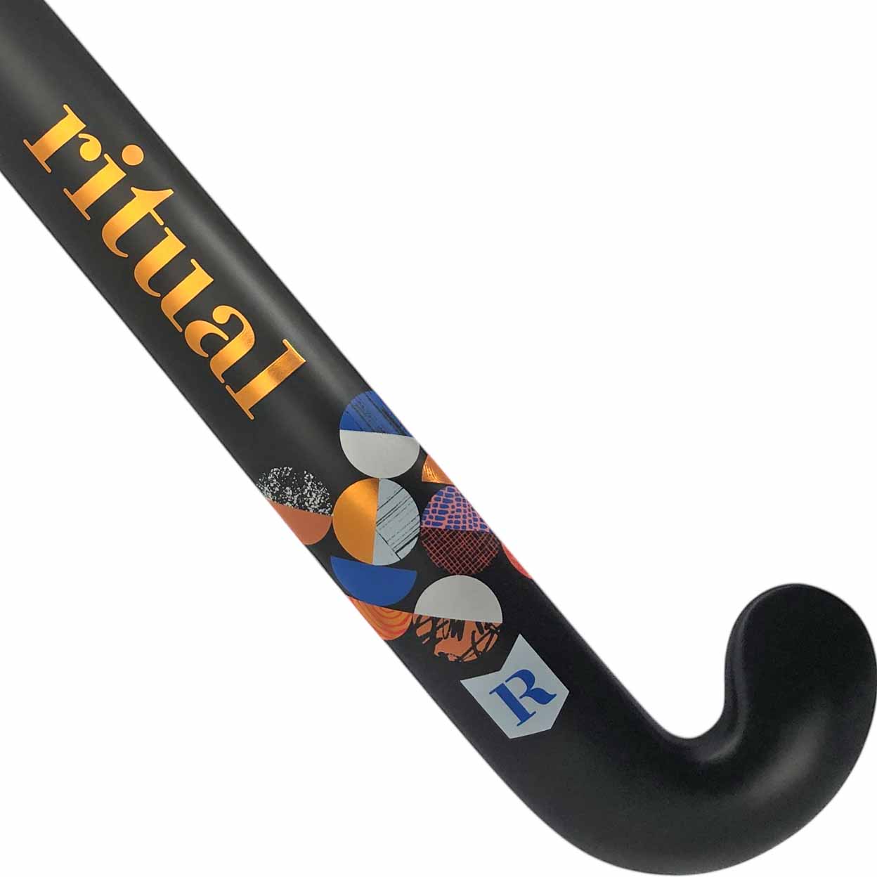 back  of the Ritual Precision 25 Max Indoor Field Hockey 