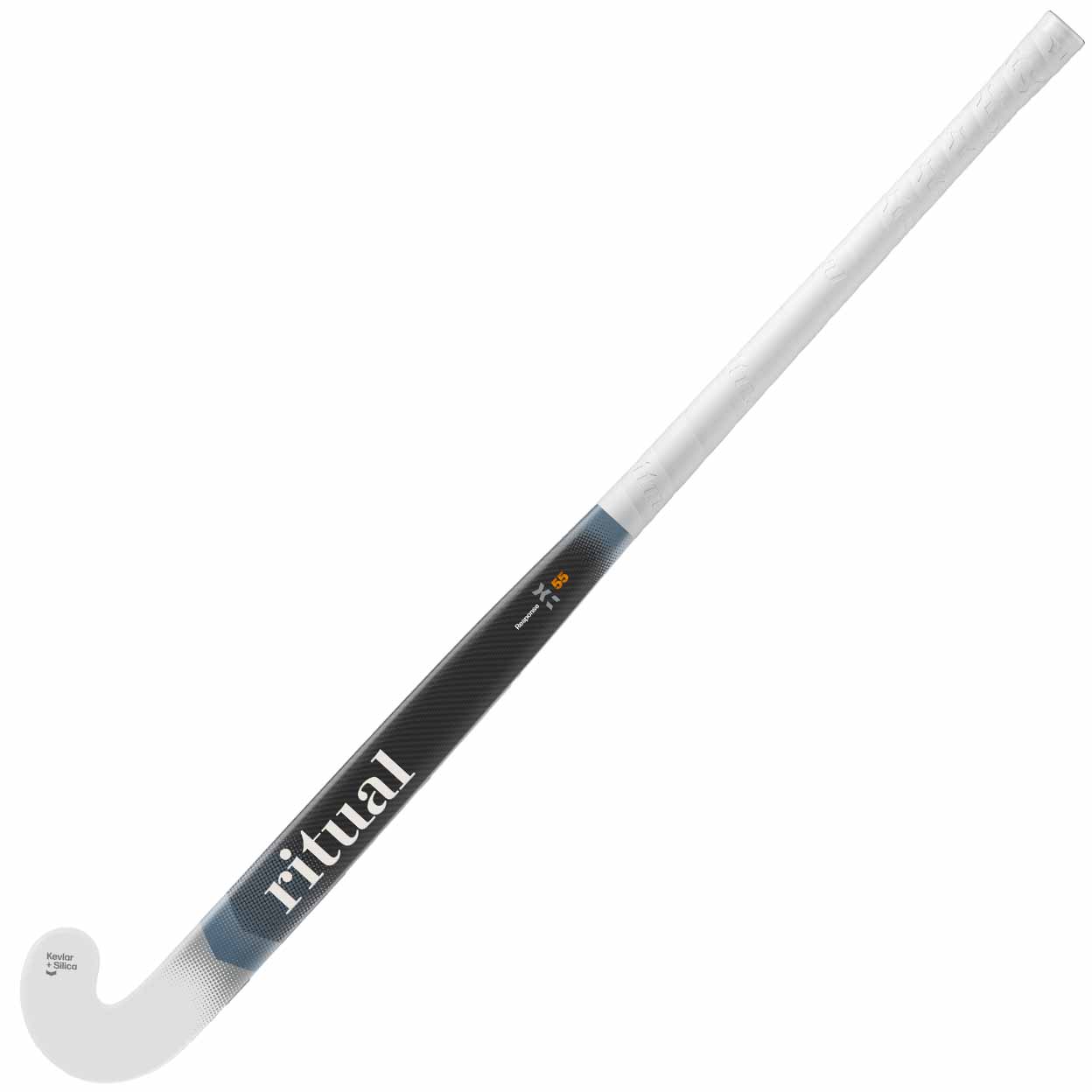 Hockey stick with 'Ritual' branding on a white background