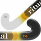Hockey stick with 'ritual' branding on a white background