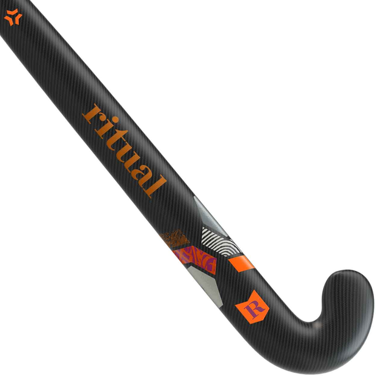 close up of the back of the Ritual Ultra 55 Field Hockey Stick