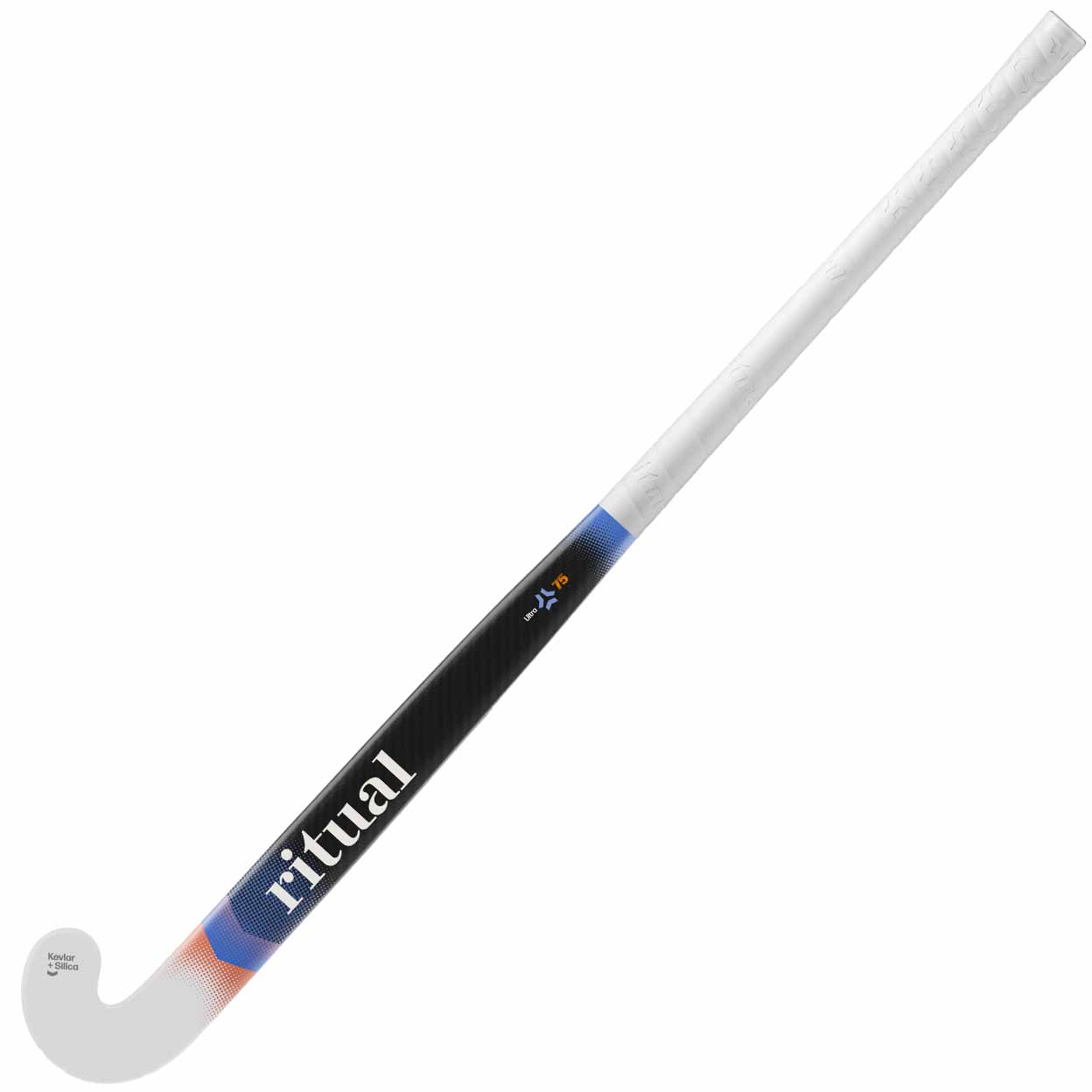 Hockey stick with 'Ritual' branding on a white background